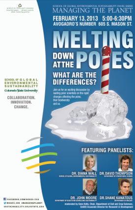 SOGES poster: Melting down at the poles